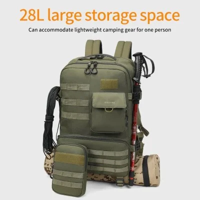 Tigerno Multifunctional Camping Backpack - Green